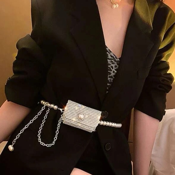 Sequins belt bag - Picture 3 of 4